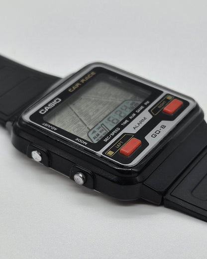 Casio GD-8 Car Race Game Watch Made in Japan 1984