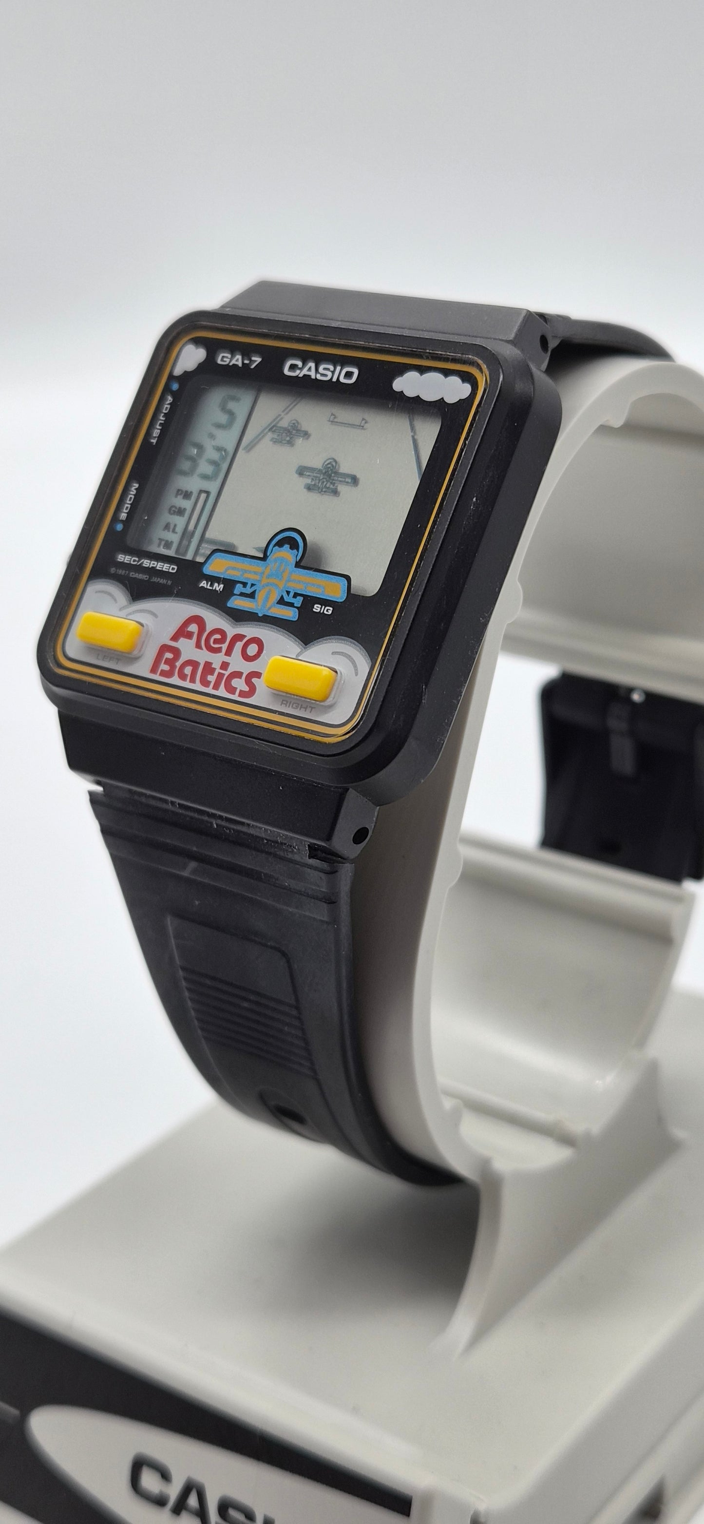 NOS Casio GA-7 Aerobatics Game Watch Made in Japan 1987