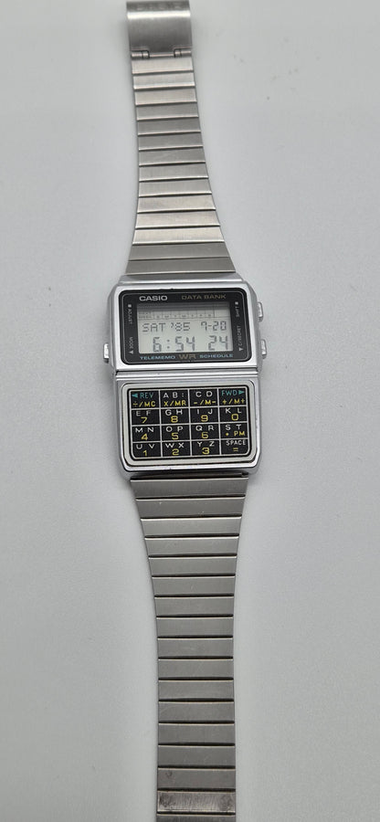 Casio DBC-610 Databank Calculator Watch Made in 1988