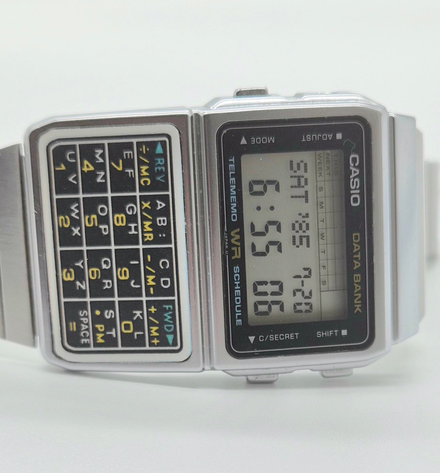 Casio DBC-610 Databank Calculator Watch Made in 1988
