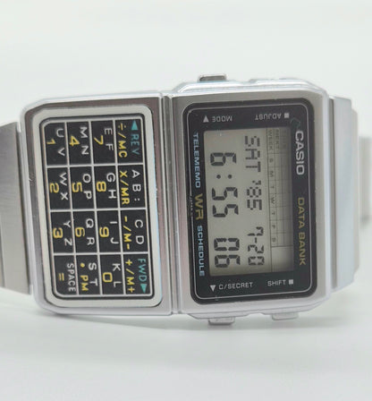 Casio DBC-610 Databank Calculator Watch Made in 1988