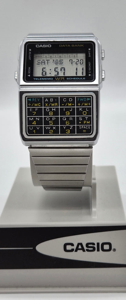 Casio DBC-610 Databank Calculator Watch Made in 1988