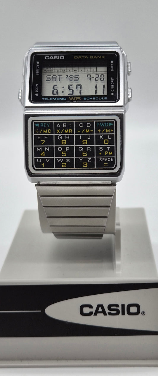 Casio DBC-610 Databank Calculator Watch Made in 1988