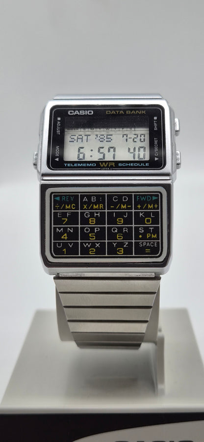 Casio DBC-610 Databank Calculator Watch Made in 1988