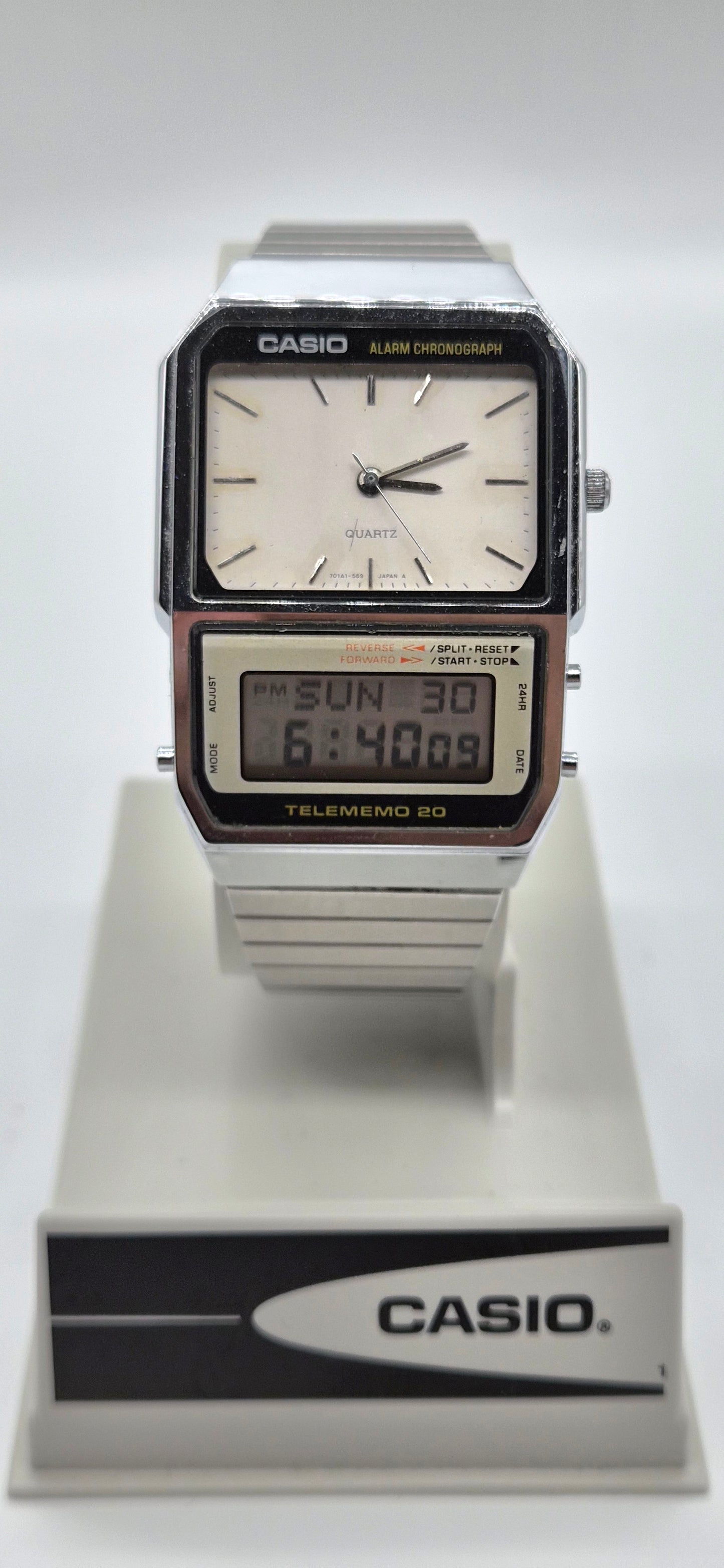 Casio AB-200 Digi-Analogue Watch Made in 1986