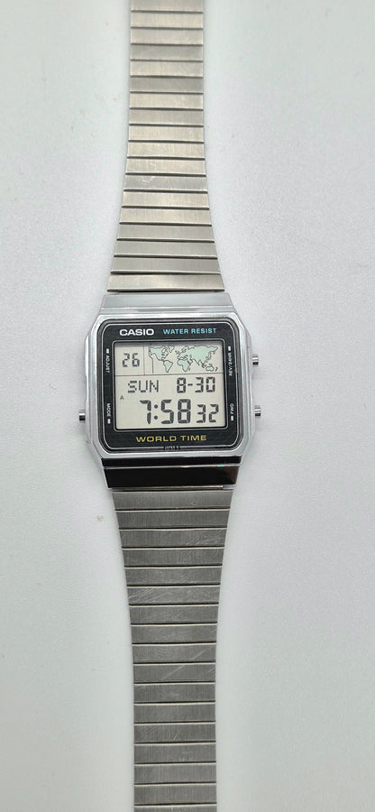 Casio A300U World Time Watch Made in 1987