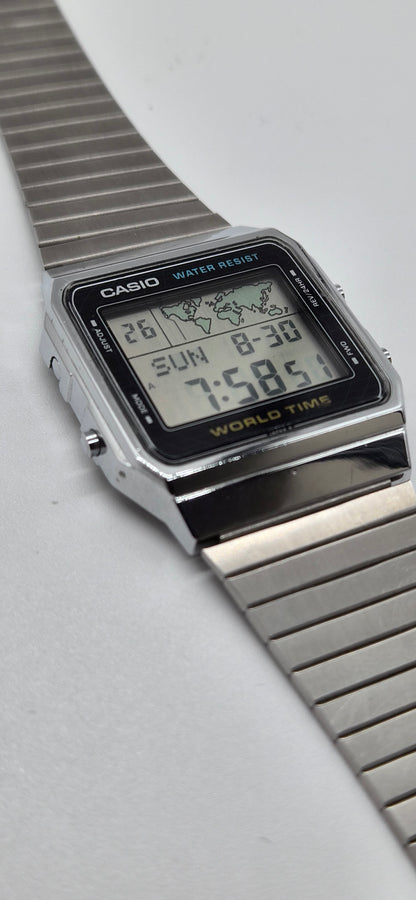 Casio A300U World Time Watch Made in 1987