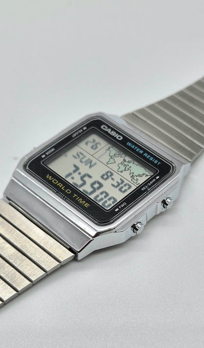 Casio A300U World Time Watch Made in 1987
