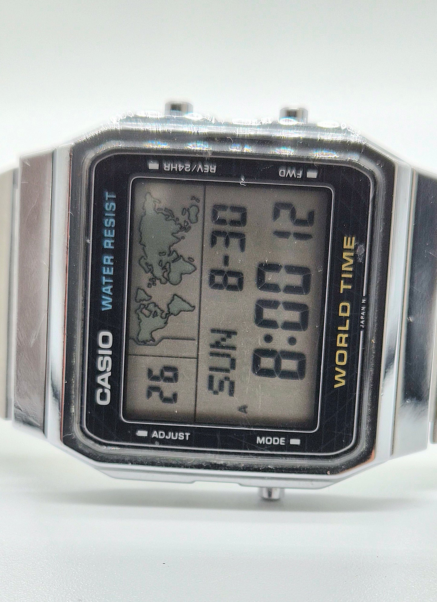 Casio A300U World Time Watch Made in 1987