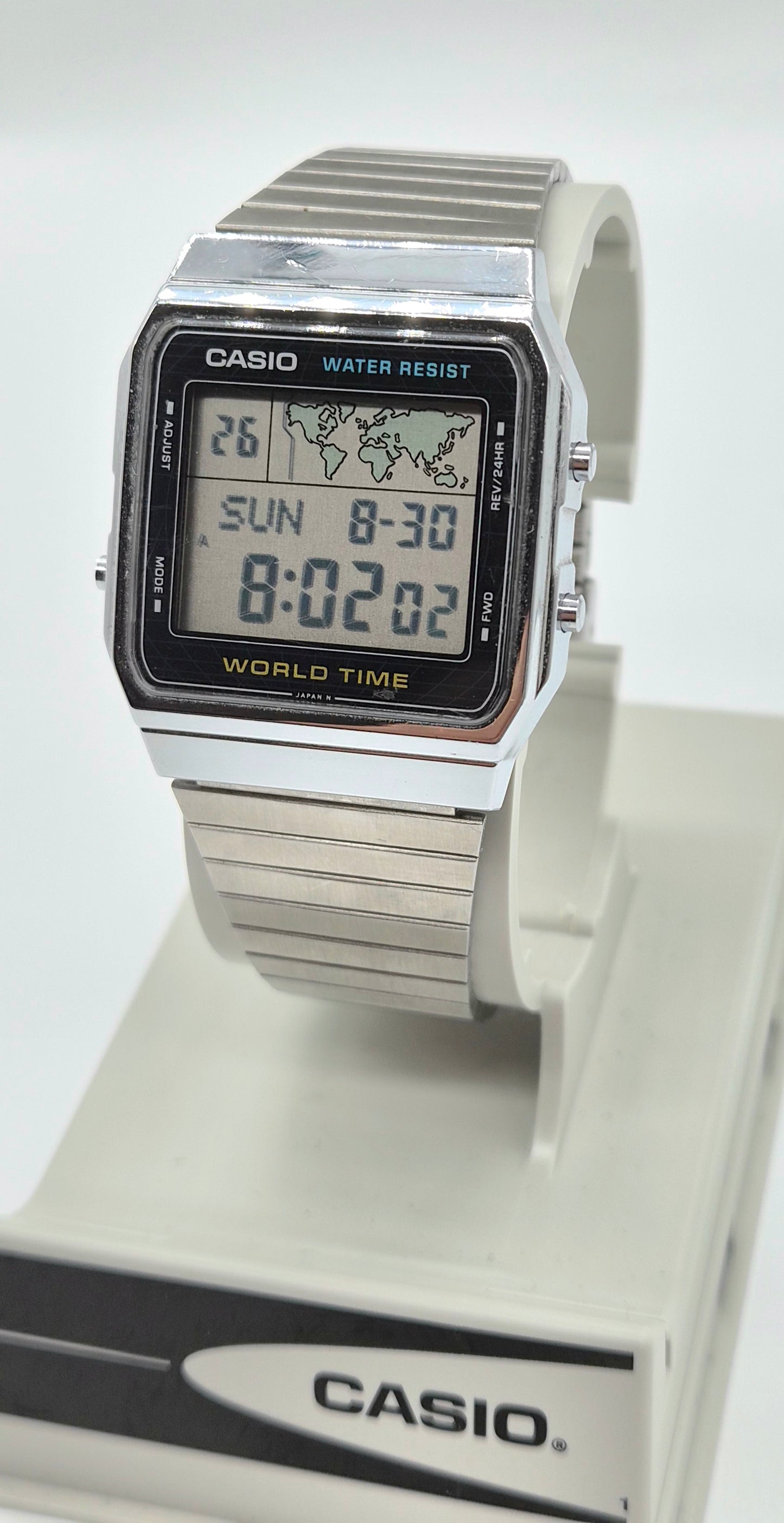 Casio A300U World Time Watch Made in 1987