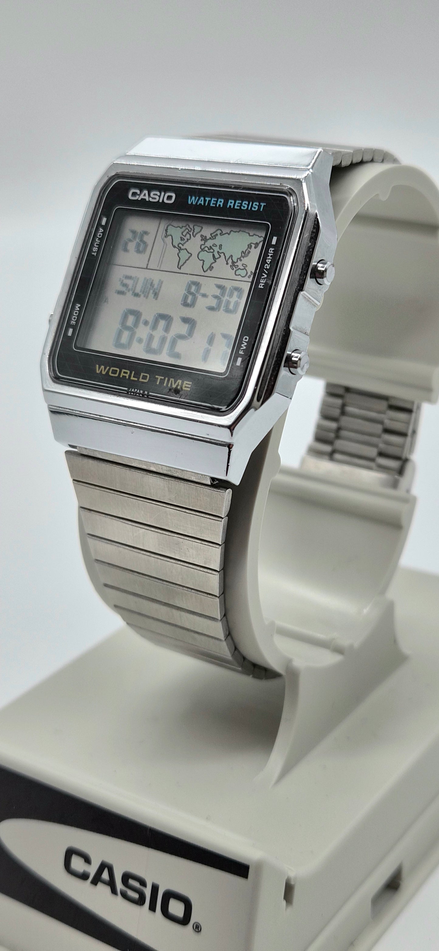 Casio A300U World Time Watch Made in 1987