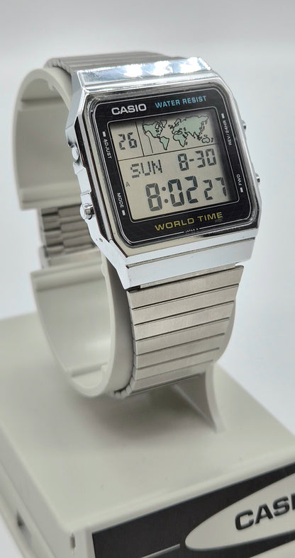 Casio A300U World Time Watch Made in 1987