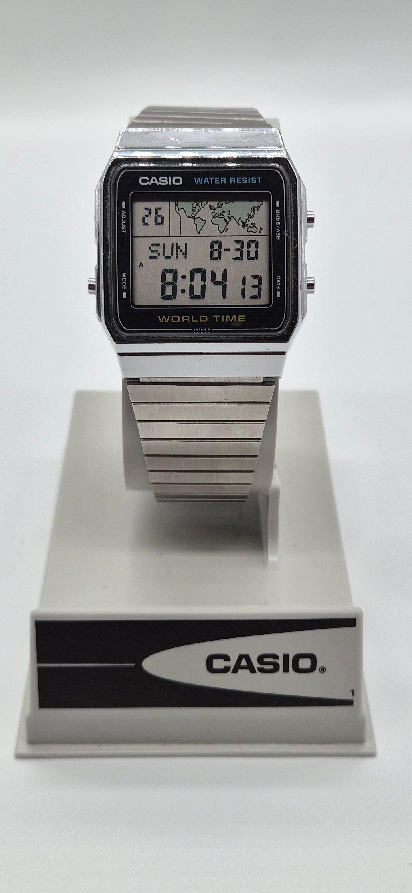 Casio A300U World Time Watch Made in 1987