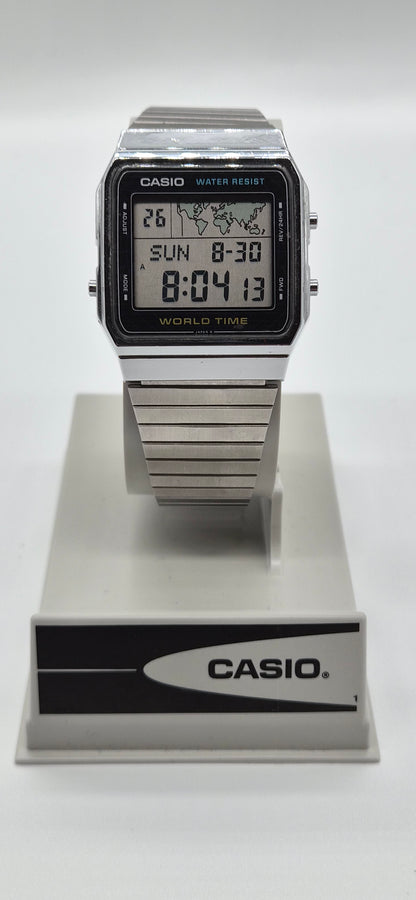 Casio A300U World Time Watch Made in 1987