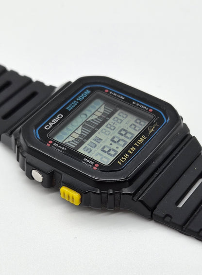 Casio FT-100W Fish En Time Made in Japan 1989