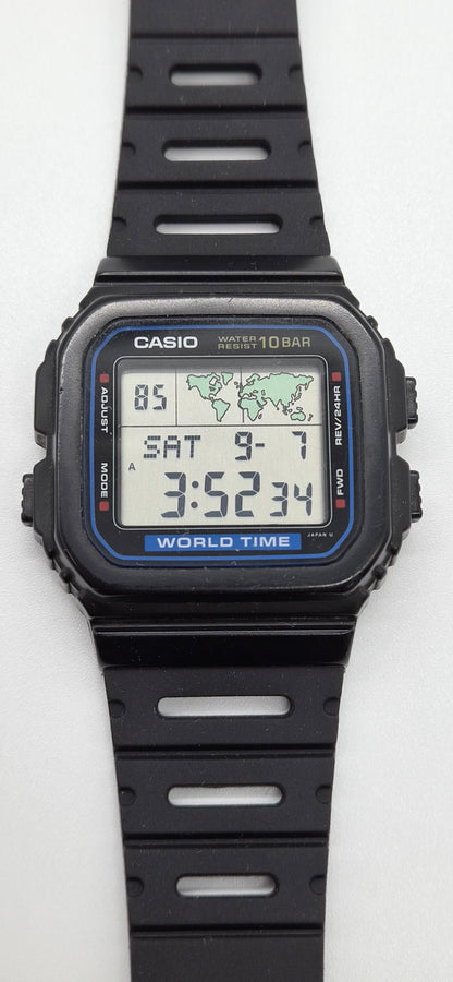 Casio W520U World Time Watch Made in Japan