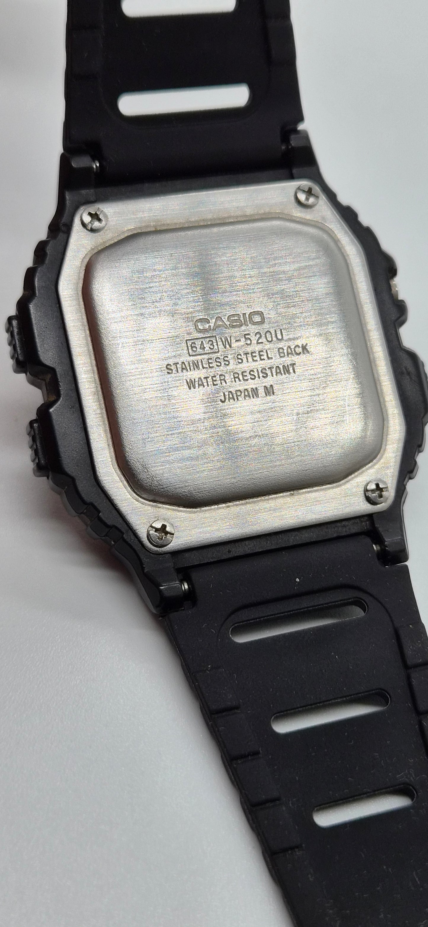 Casio W520U World Time Watch Made in Japan