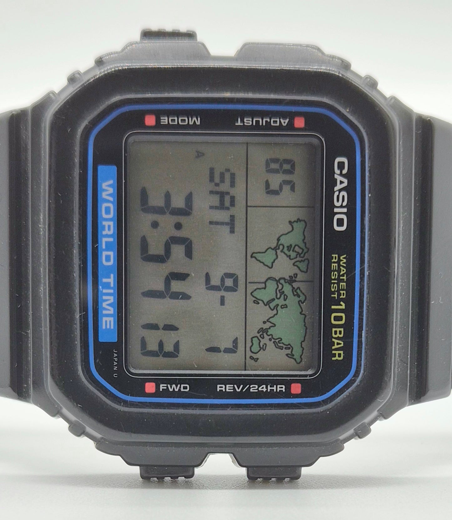 Casio W520U World Time Watch Made in Japan