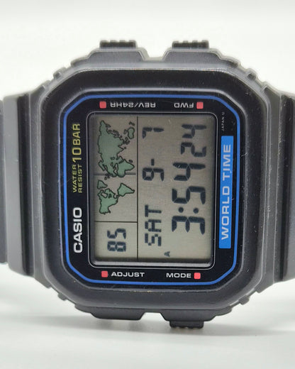 Casio W520U World Time Watch Made in Japan