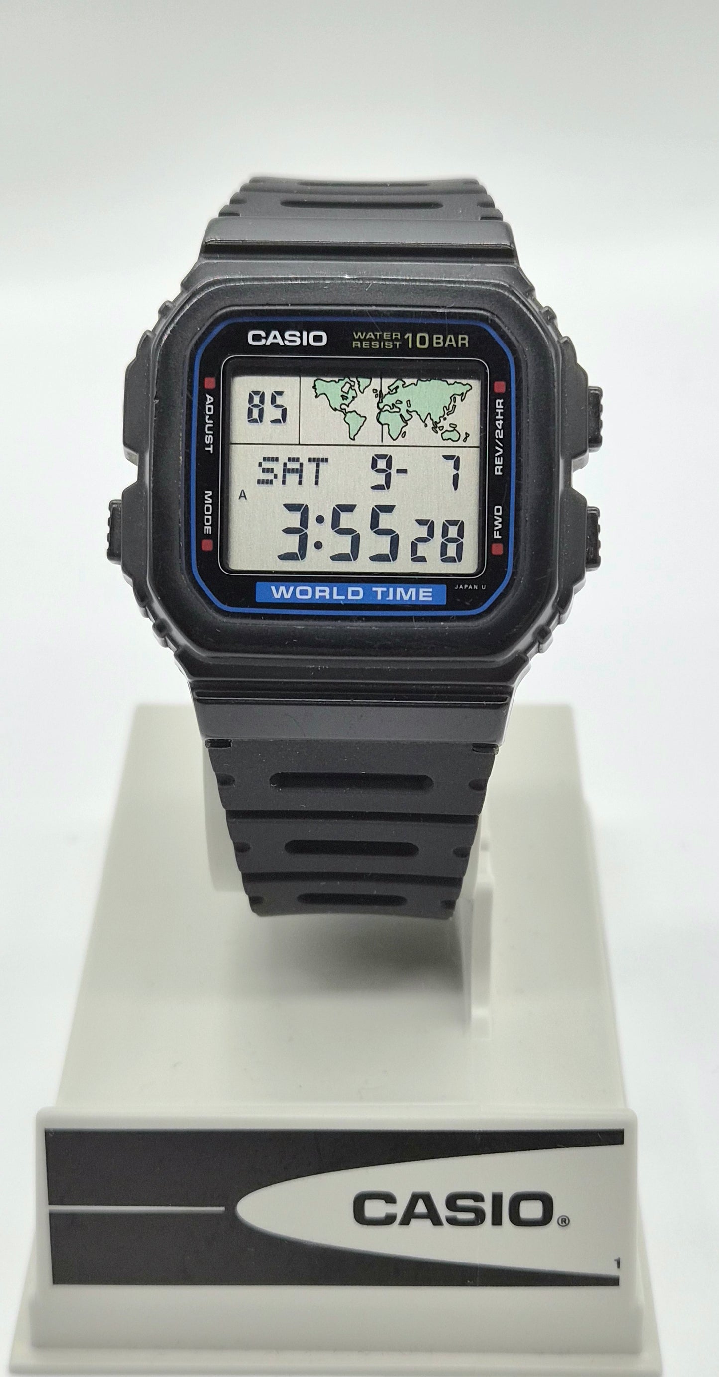 Casio W520U World Time Watch Made in Japan