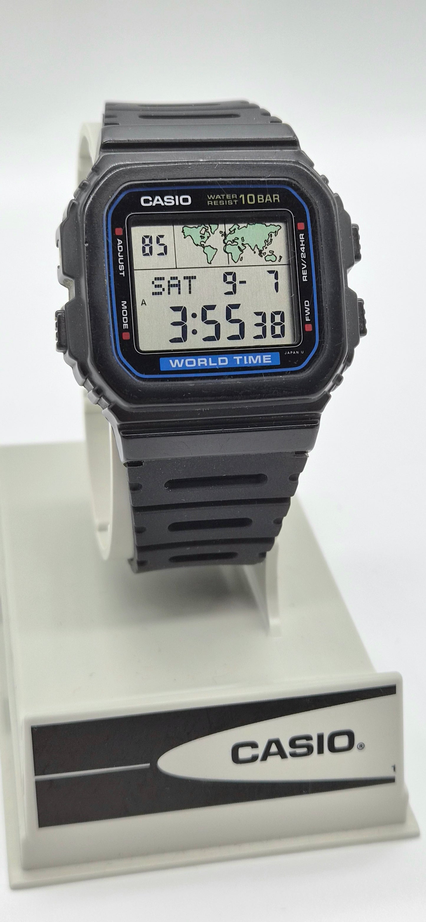 Casio W520U World Time Watch Made in Japan