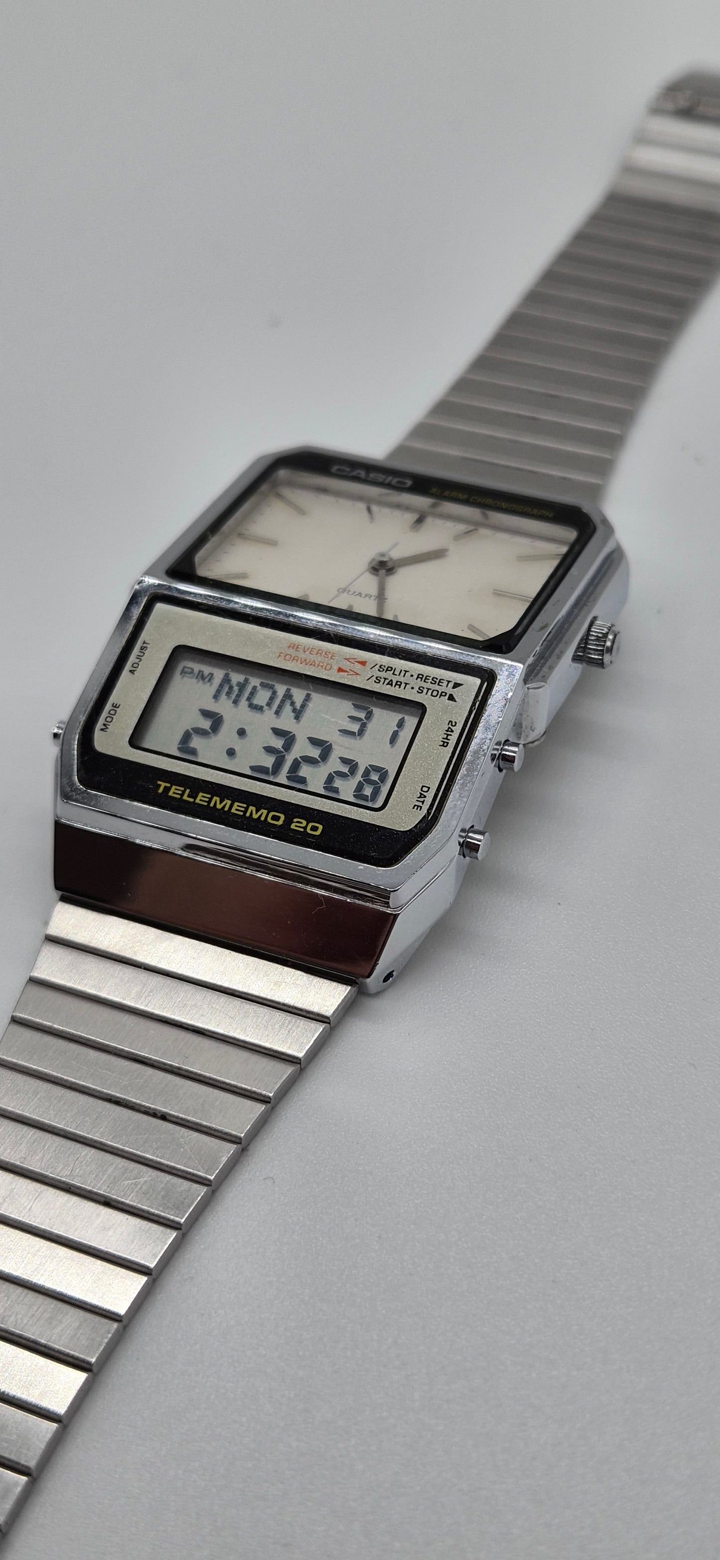 Casio AB-200 Digi-Analogue Watch Made in 1986