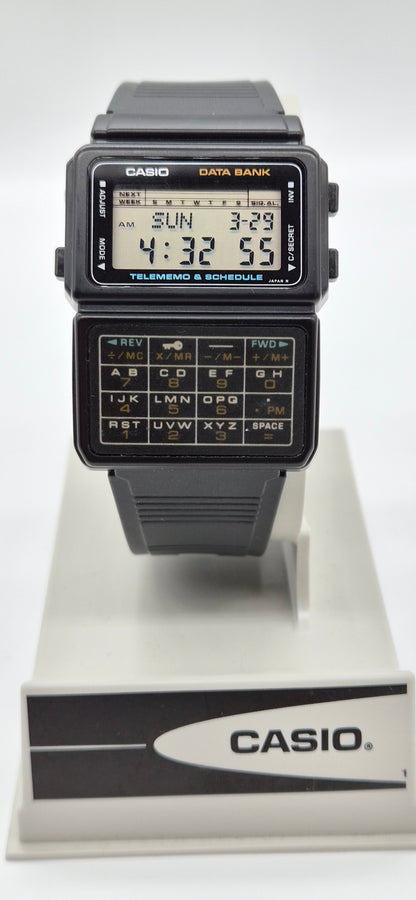 NOS Casio DBC-60 Databank Calculator Watch Made in Japan 1985