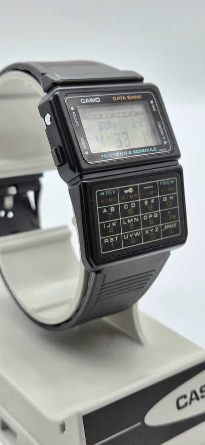 NOS Casio DBC-60 Databank Calculator Watch Made in Japan 1985