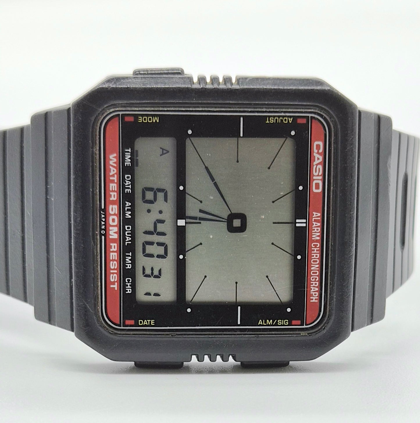 Casio AE-8W Digi-Analogue Watch Made in Japan