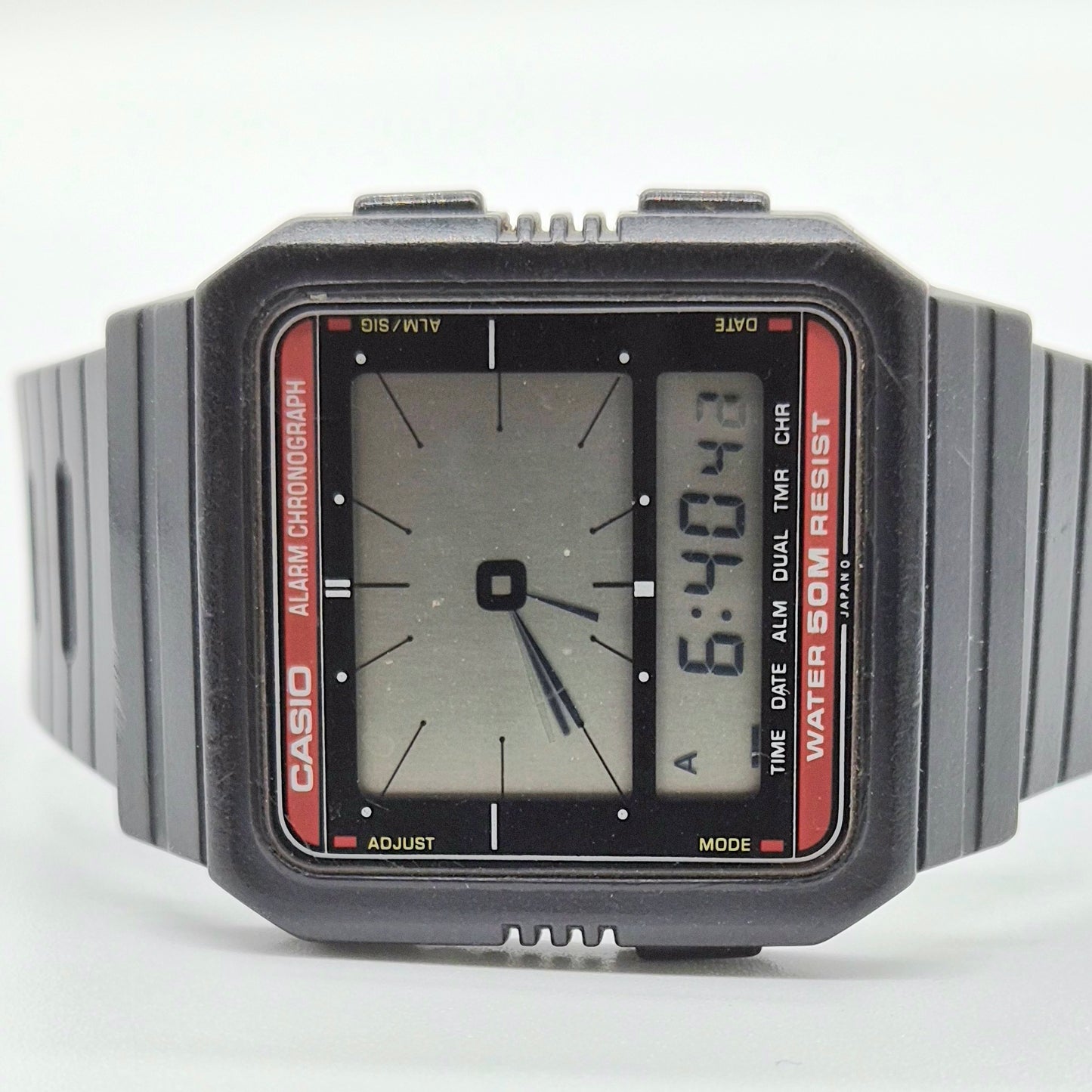 Casio AE-8W Digi-Analogue Watch Made in Japan