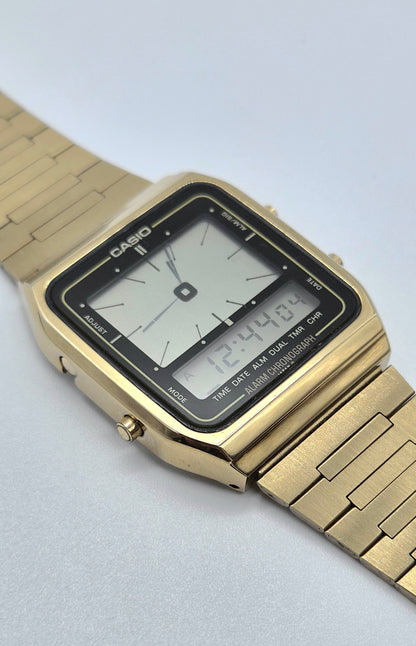 Casio AE71G Digi-Analogue Watch Made in Japan - Rare