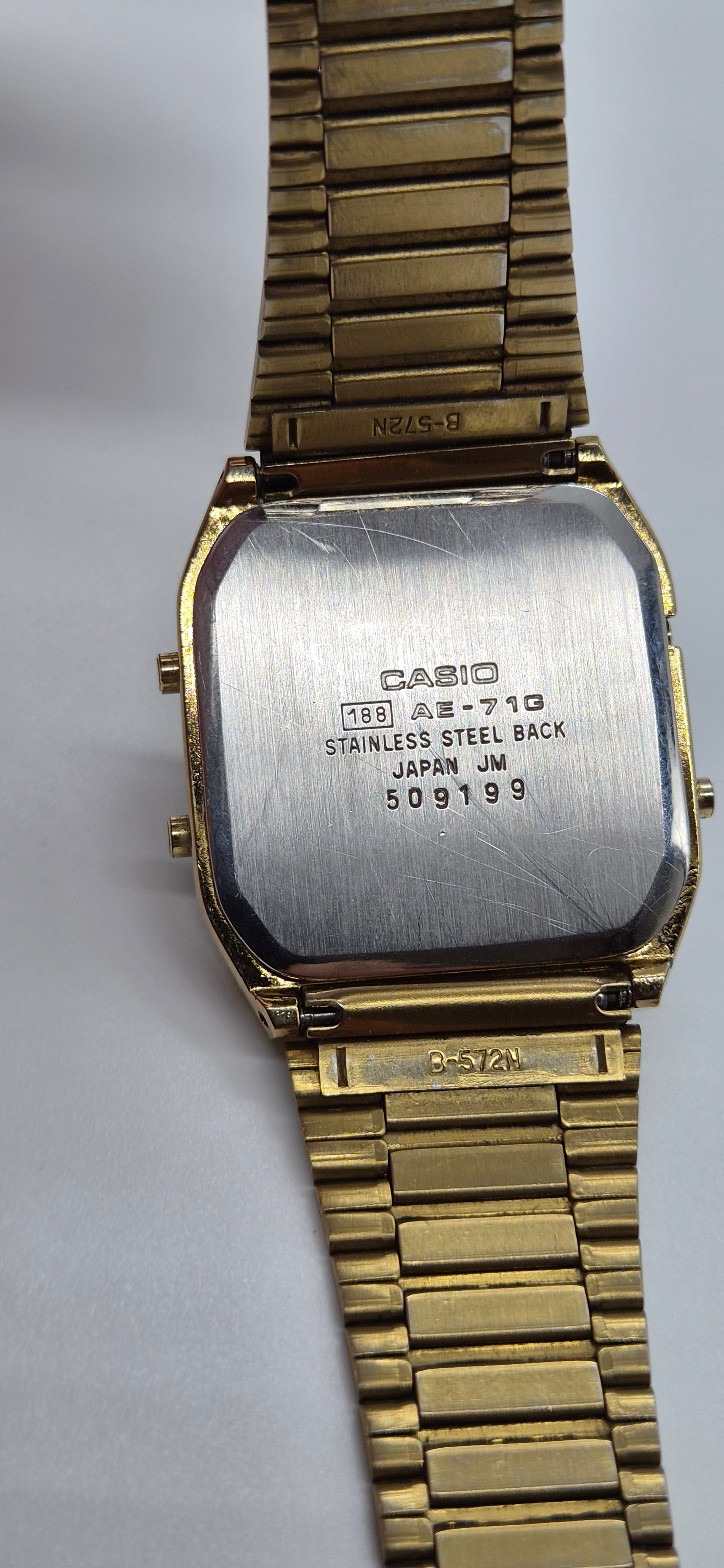 Casio AE71G Digi-Analogue Watch Made in Japan - Rare