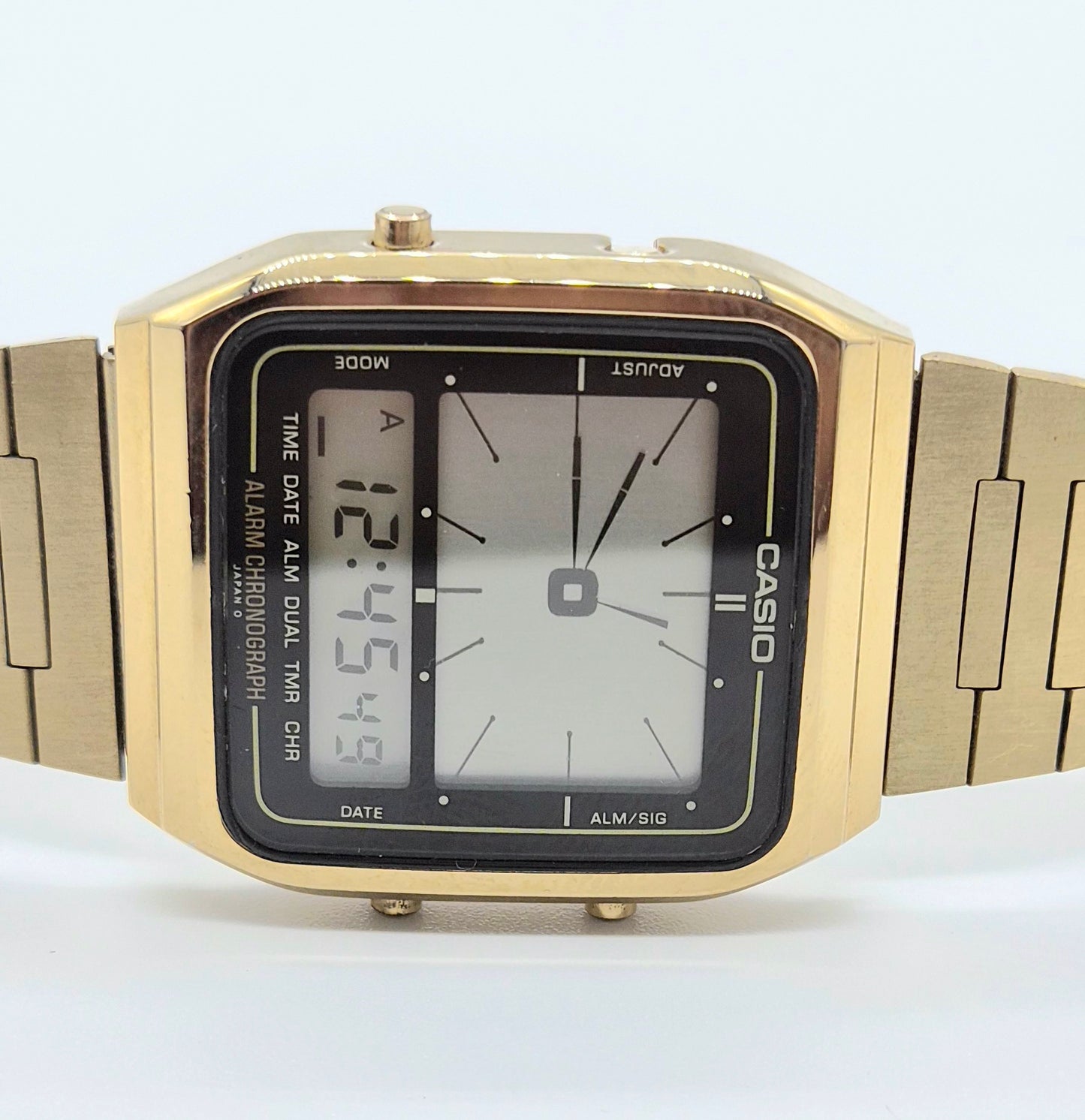 Casio AE71G Digi-Analogue Watch Made in Japan - Rare