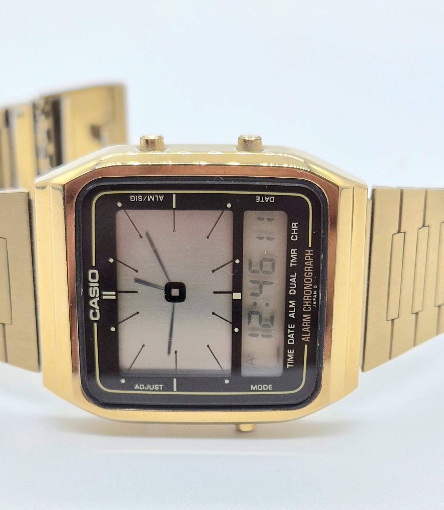 Casio AE71G Digi-Analogue Watch Made in Japan - Rare