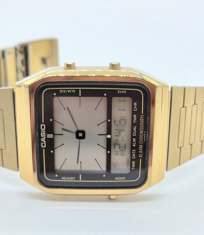 Casio AE71G Digi-Analogue Watch Made in Japan - Rare