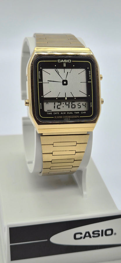 Casio AE71G Digi-Analogue Watch Made in Japan - Rare