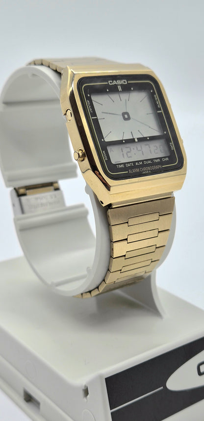 Casio AE71G Digi-Analogue Watch Made in Japan - Rare