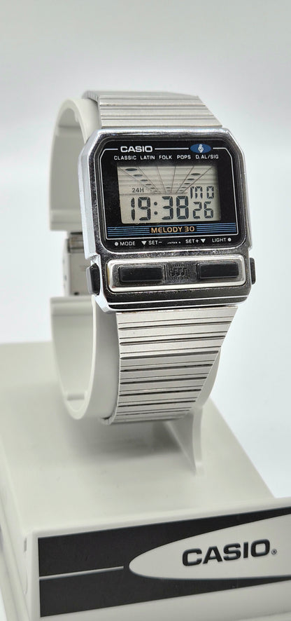 Casio M301 Melody 30 Alarm Watch Made in Japan