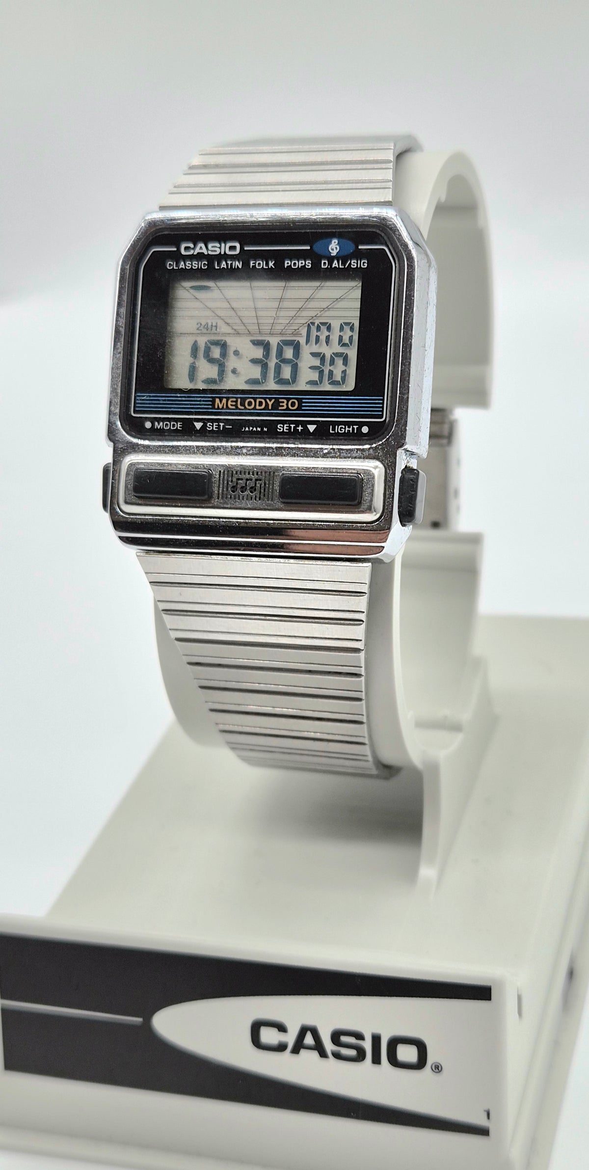 Casio M301 Melody 30 Alarm Watch Made in Japan