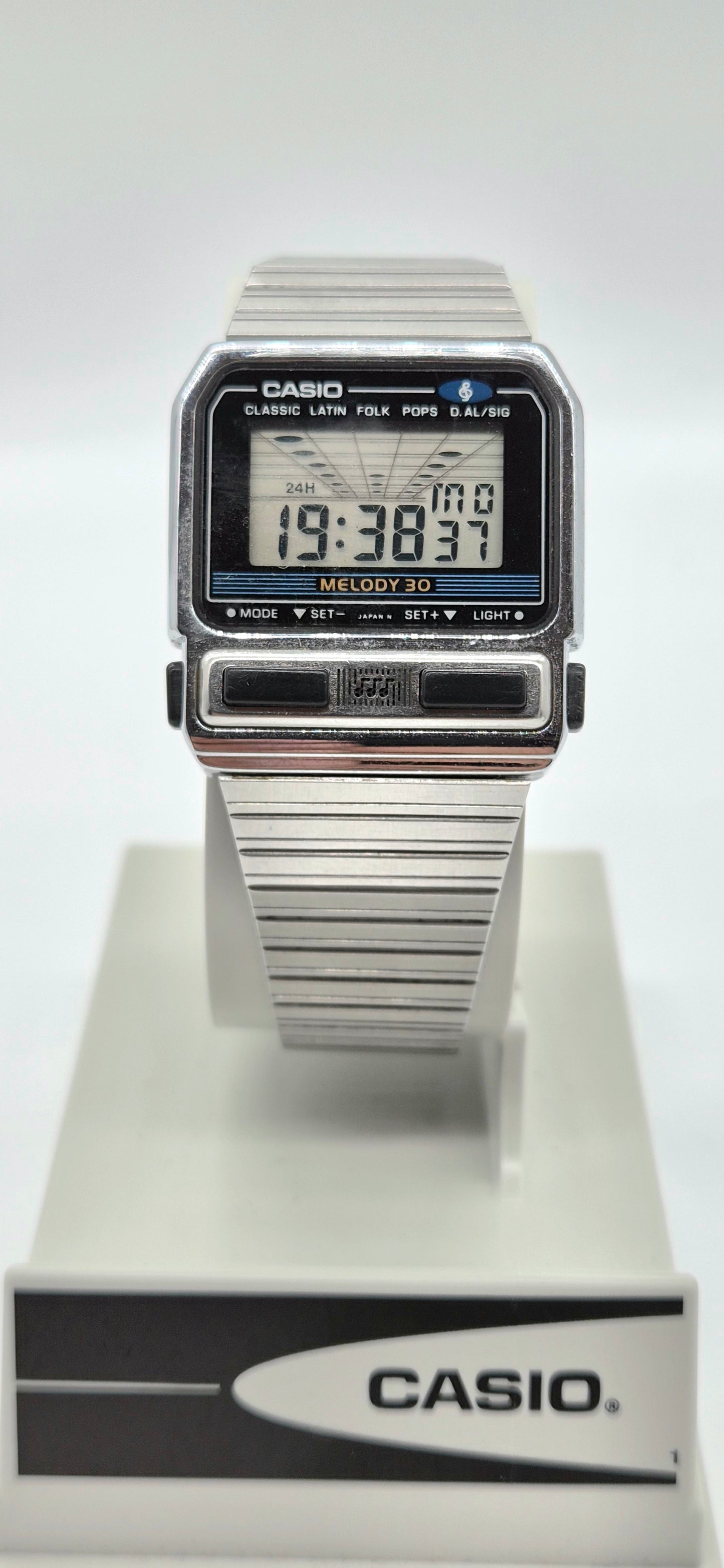 Casio M301 Melody 30 Alarm Watch Made in Japan