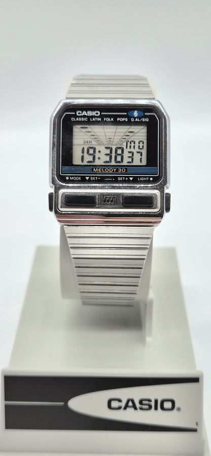 Casio M301 Melody 30 Alarm Watch Made in Japan
