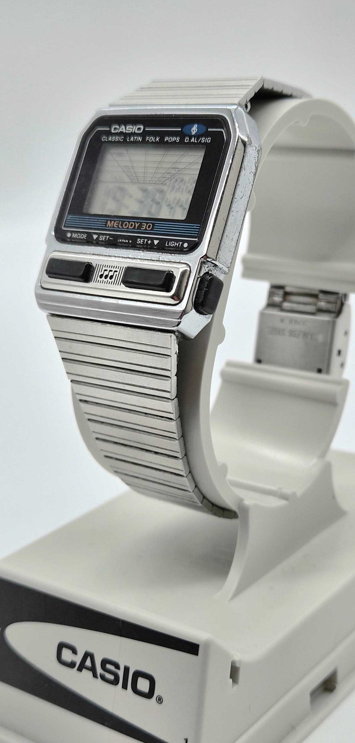 Casio M301 Melody 30 Alarm Watch Made in Japan