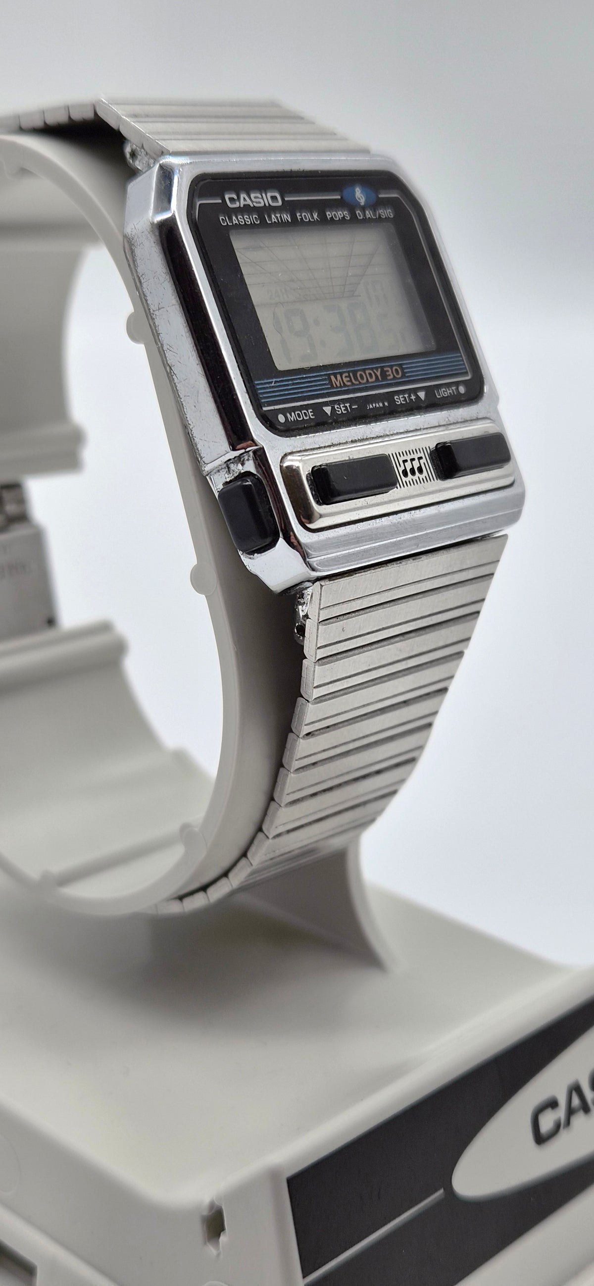 Casio M301 Melody 30 Alarm Watch Made in Japan