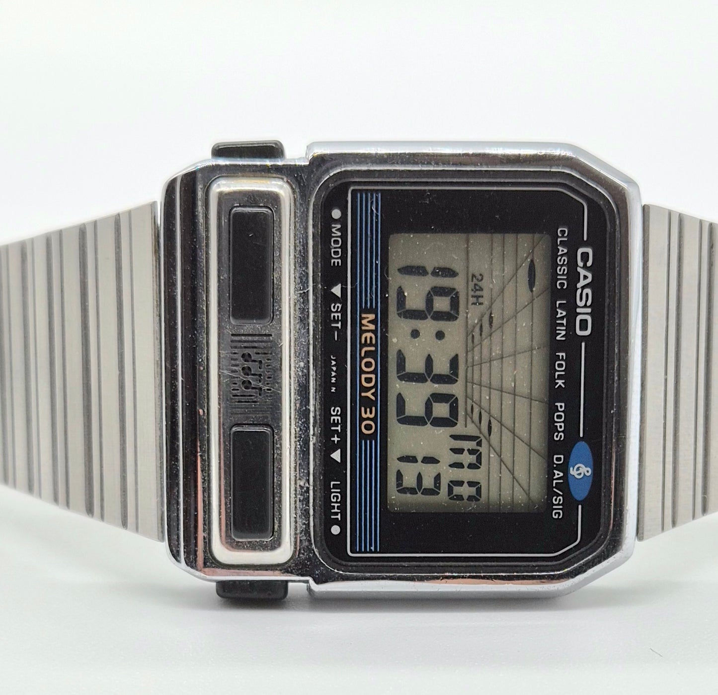 Casio M301 Melody 30 Alarm Watch Made in Japan