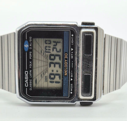 Casio M301 Melody 30 Alarm Watch Made in Japan