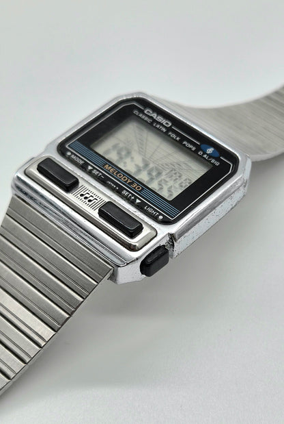 Casio M301 Melody 30 Alarm Watch Made in Japan
