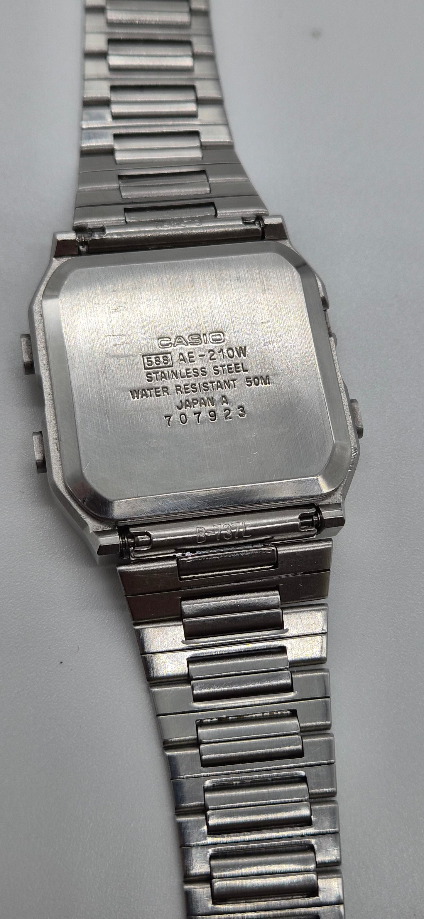 Casio AE210 Twingraph Watch Made in Japan