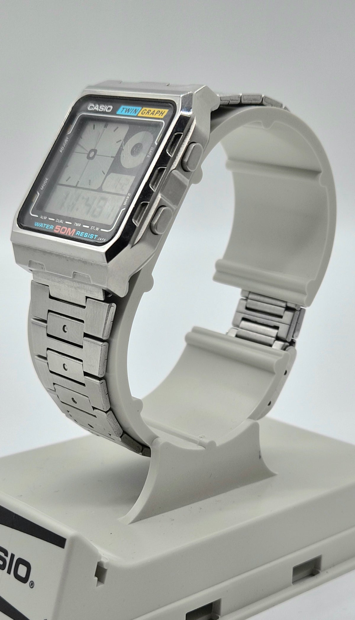 Casio AE210 Twingraph Watch Made in Japan