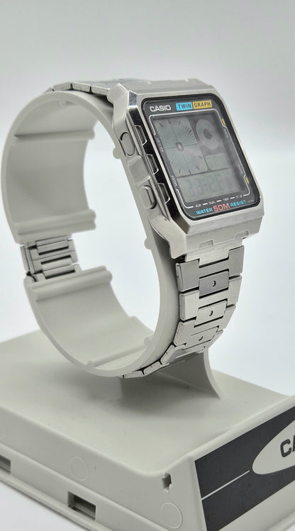 Casio AE210 Twingraph Watch Made in Japan