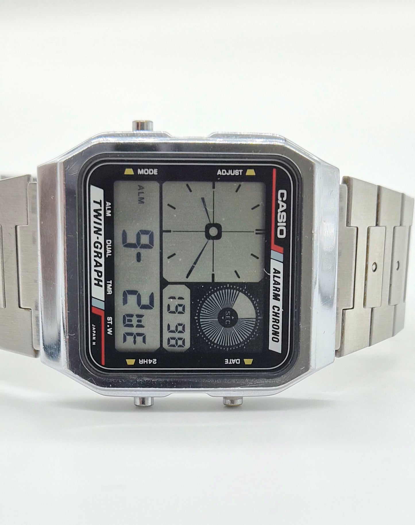 Casio AE200 Twingraph Made in Japan - Rare